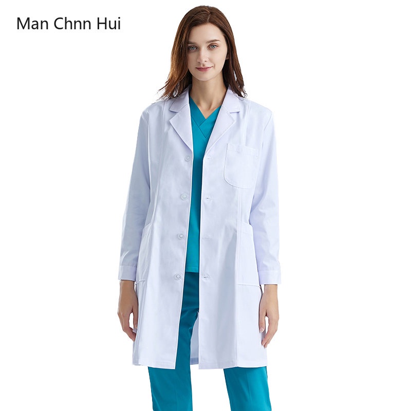 Uniform for Doctors Nurse Costume for Women White Lab Coat Medical ...