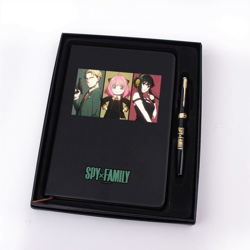 Anime Spy X Family Loid Forger Anya Yor Yuri Notebook EXERCISE BOOK ...