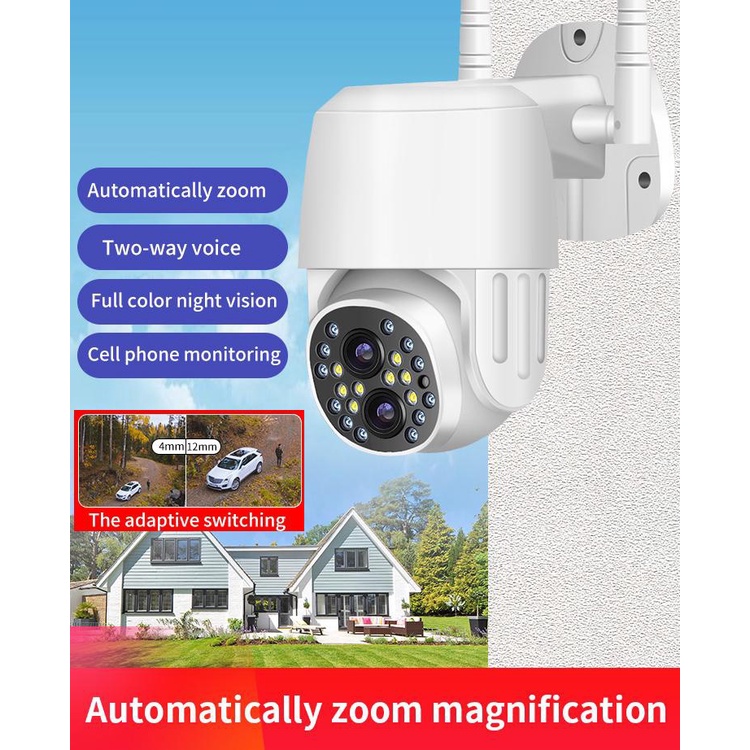 PTZ IP Camera Outdoor/indoor Binocular Video Surveillance WiFi 15x ...
