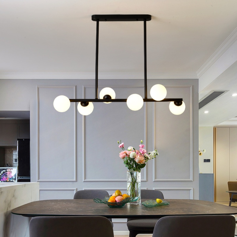 Nordic Modern Simple Dining Room Pendant Lamp Living Room Bar Table ...