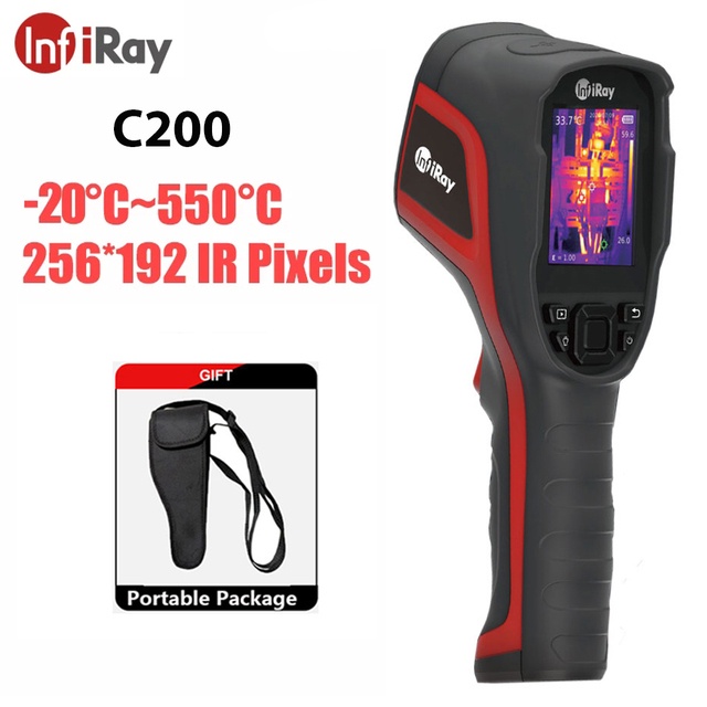Infiray C200 Pro Infrared Thermal Imager Camera 256x192 Heat Image