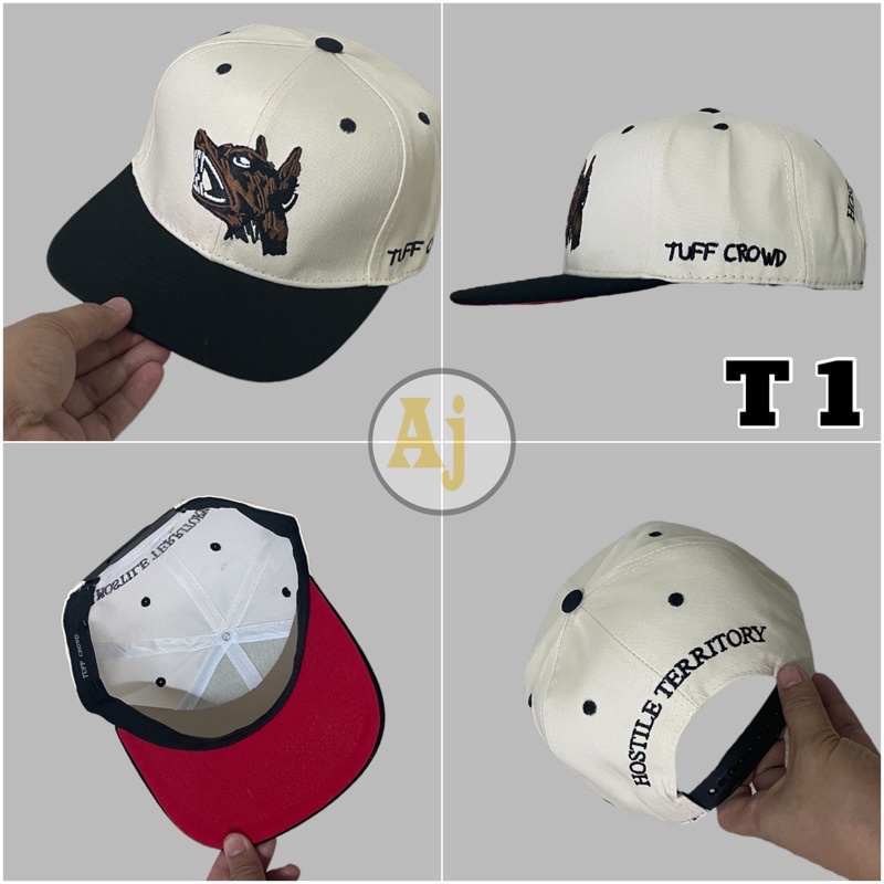 Tuff Crowd Chris Brown Snapback Cap Mens Streetwear Snap Back Caps Collection Shopee Philippines 