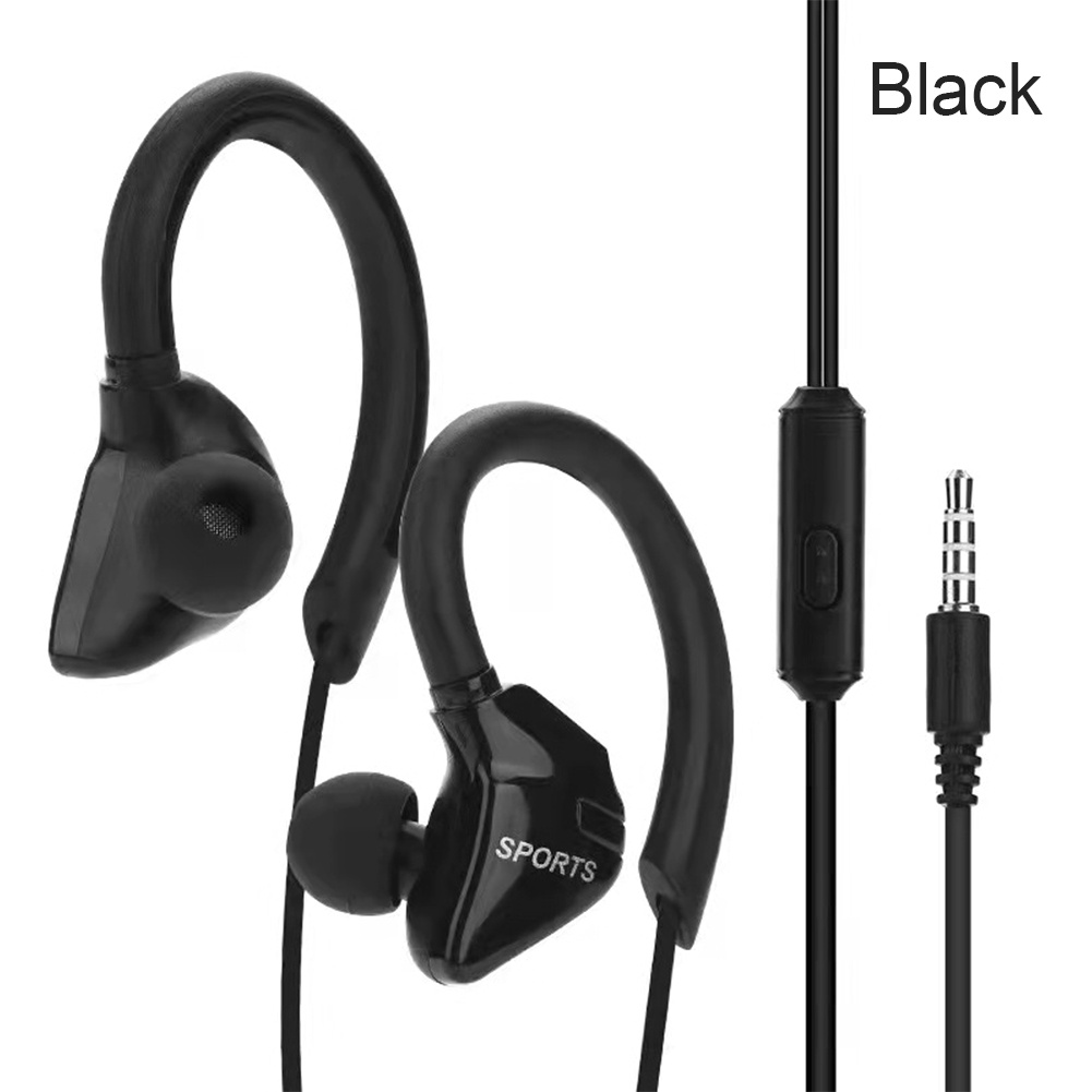 G3 Sports Running Earphones With Memory Wire Waterproof IPX5 Mic InEar Earhook Music Headphone