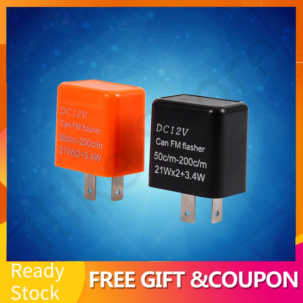 [Ready Stock] Ilikestore Motorcycle Turn Signal Indicator 2-Pin Speed ...