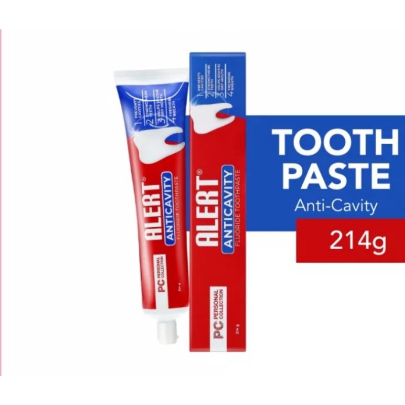 Alert Anticavity Toothpaste 214 grams Personal Collection | Shopee ...