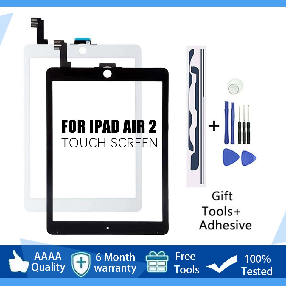 New Touch Screen For iPad Air 2 2nd Gen A1566 A1567 Air2 LCD Outer ...