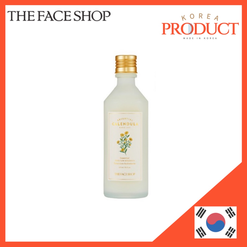 THE FACE SHOP Calendula Essential Moisture Emulsion 150ml | Shopee Philippines