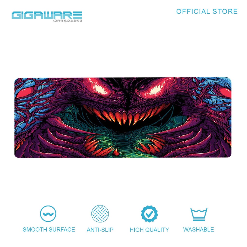 Gigaware Hyper Beast Extended Mouse Pad(800x300) | Shopee Philippines