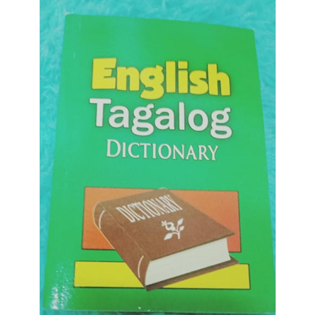 ENGLISH Tagalog Dictionary Easy To Read CODIn Stock Shopee Philippines