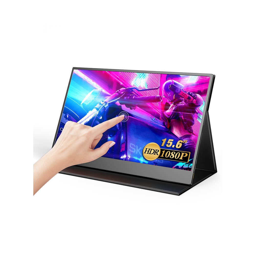 Portable Monitor 15.6inch FHD 1080P Laptop Monitor USB C HDMI Gaming
