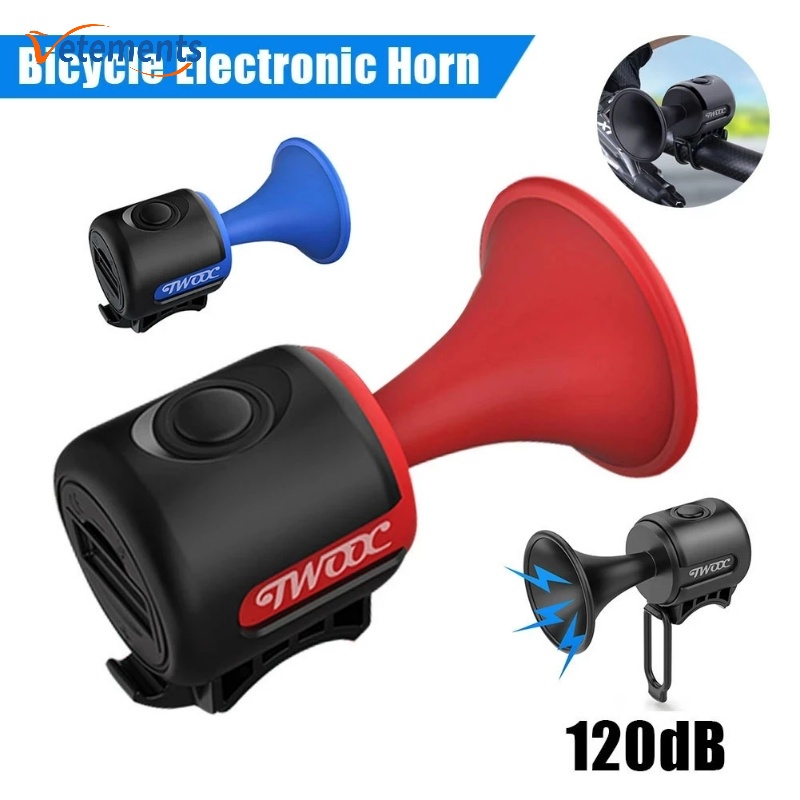 Mini Battery Powered Bicycle Warning Bell/ Waterproof Easy Installation Electric Horn/ Durable