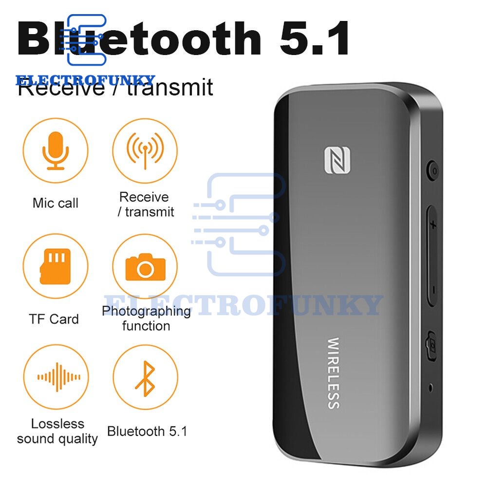 5.3 Wireless Audio Transmitter & Receiver, Long Range Adapter for TV/PC