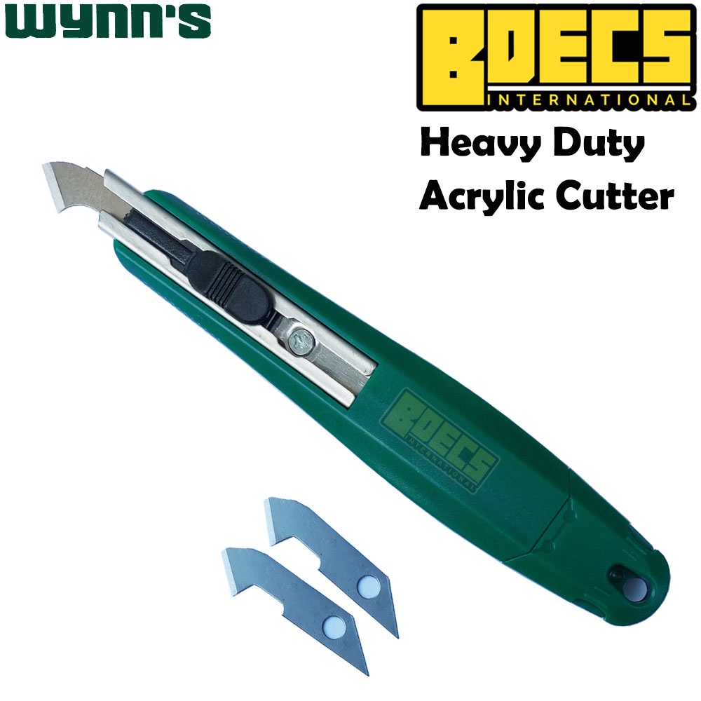 Wynn's Acrylic Hand Cutter Utility Knife Cutter Heavy Duty with free