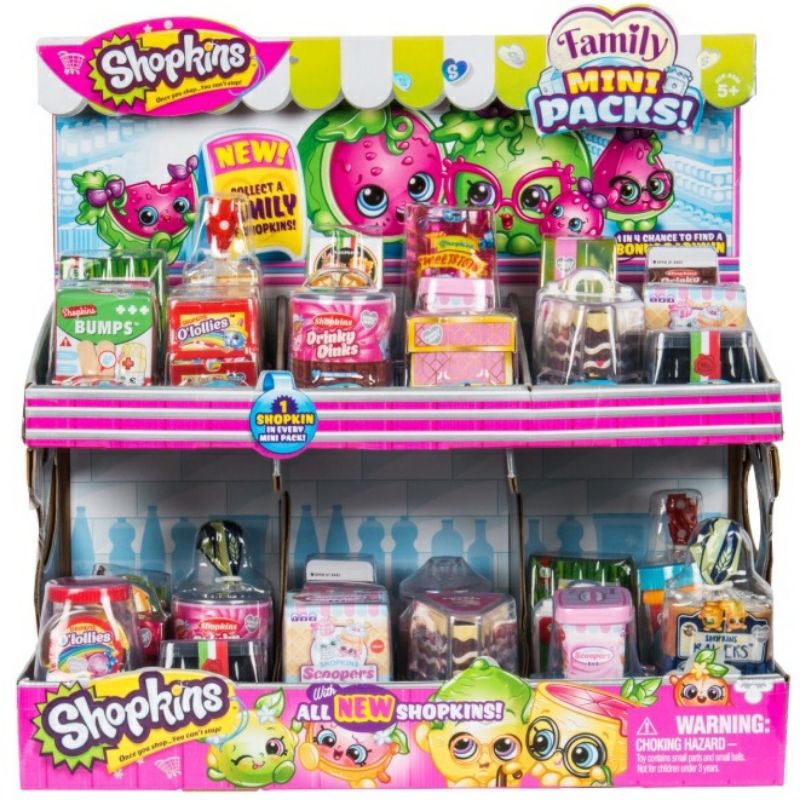 Shopkins Mini Pack SurpriseFamily Original Moose | Shopee Philippines