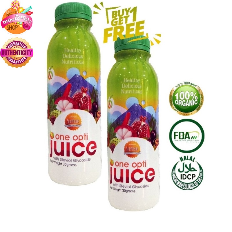 Buy 1 Take 1 One Opti Juice 15 In 1 Natural Mix Drinks 30g Shopee