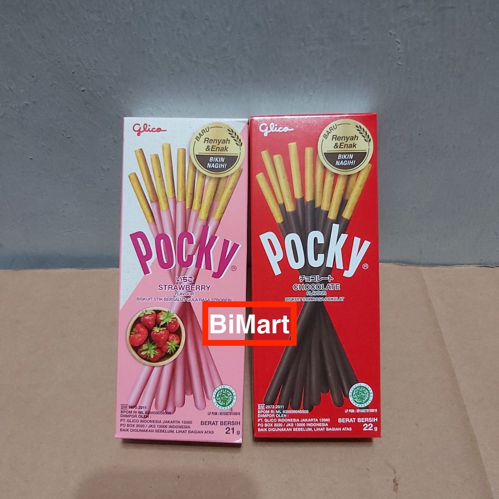 BiMart - Pocky Chocolate Strawberry Mini 22gr | Shopee Philippines