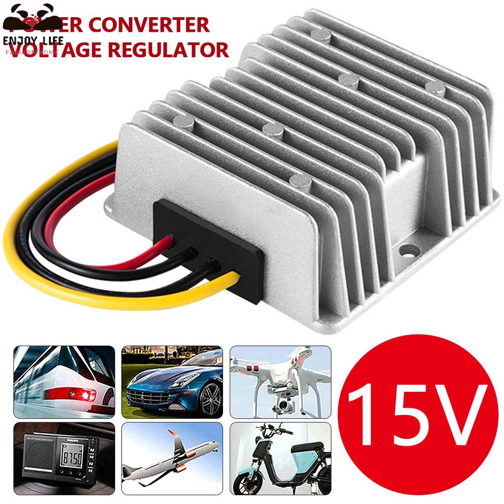 Power Supply Converter Regulator DC 12V to 15V 15A StepUp Voltage