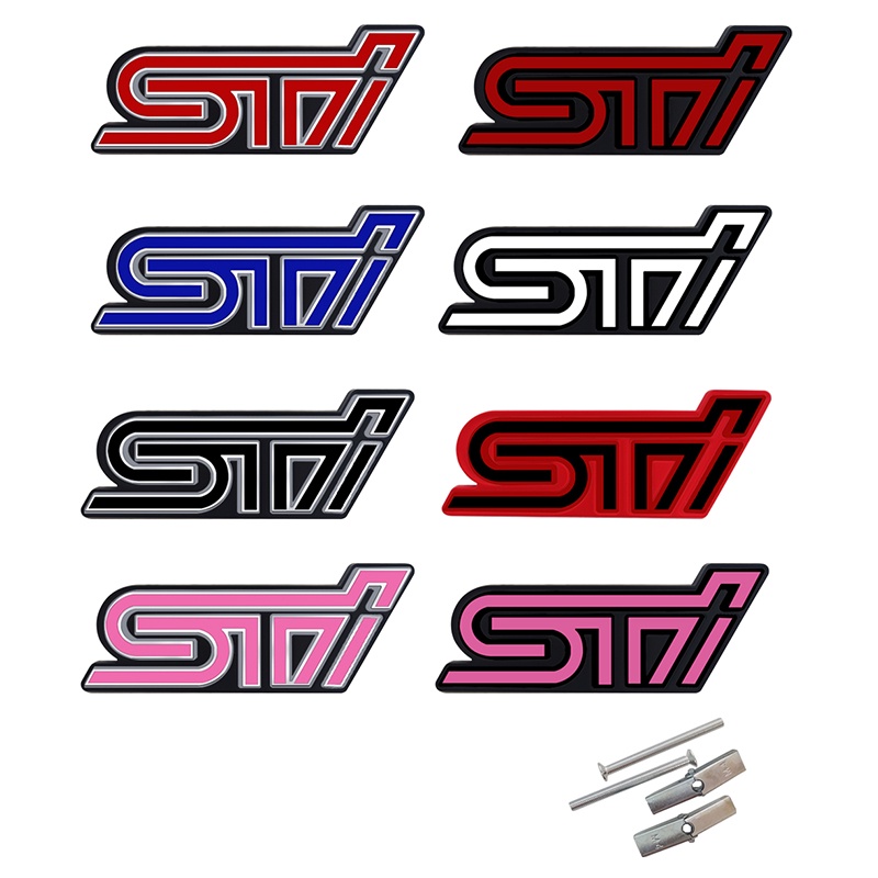 Modified Metal Car Front Grill Emblem Auto Body Trunk Sticker ...