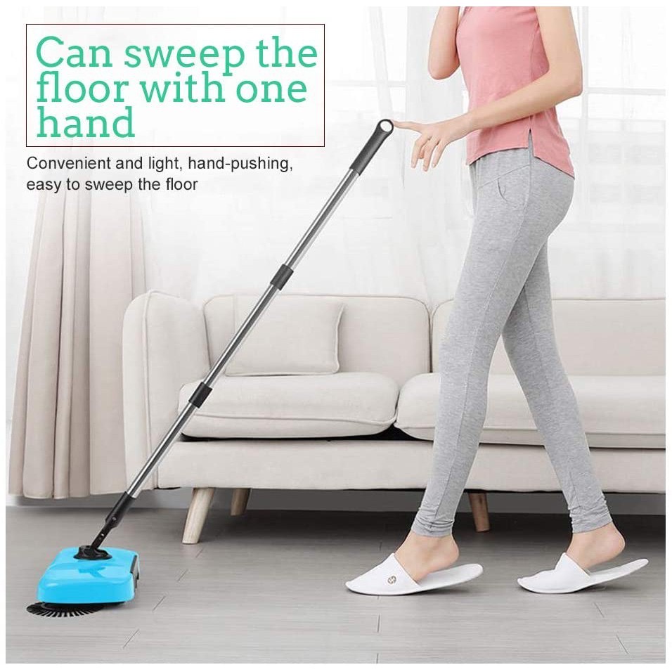 NEW Sweeping Broom Room Floor Sweeper Cleaner Dust Mop Set | Shopee ...