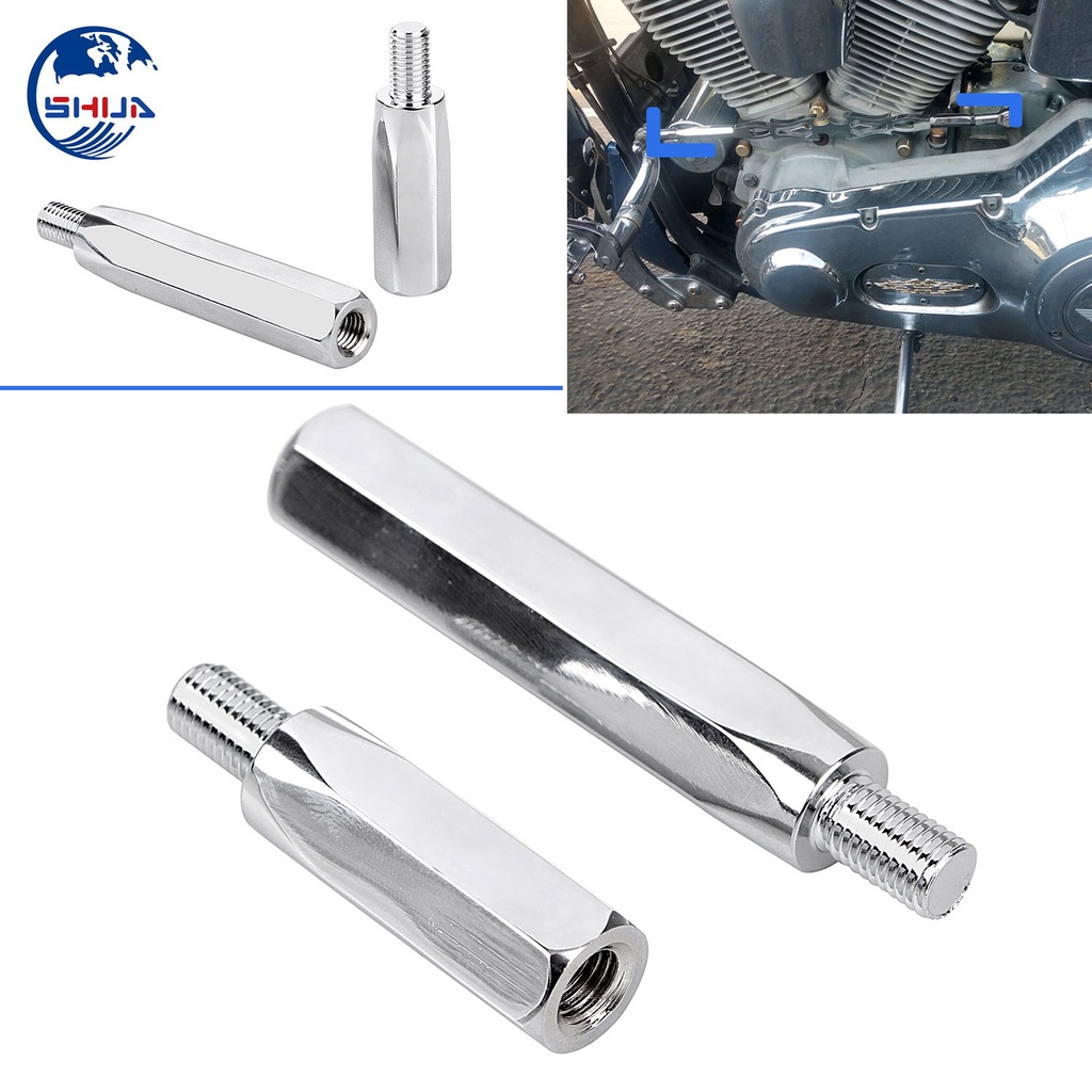 Motorcycle Shift Linkage Extension Kit Chrome For Harley Dyna FXDF FXDL