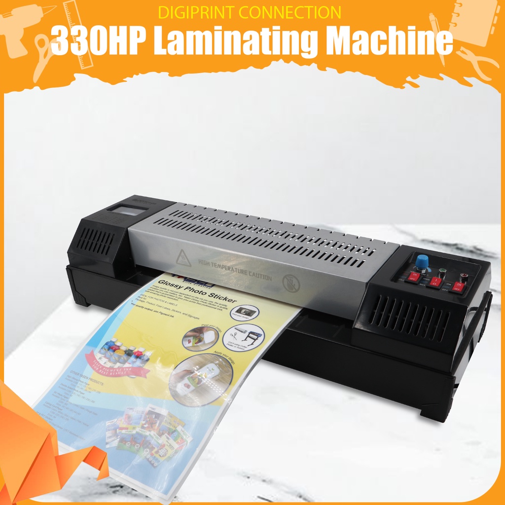 330hp A3 A4 Laminator Laminating Machine Hot Cold Reverse Heavy Duty