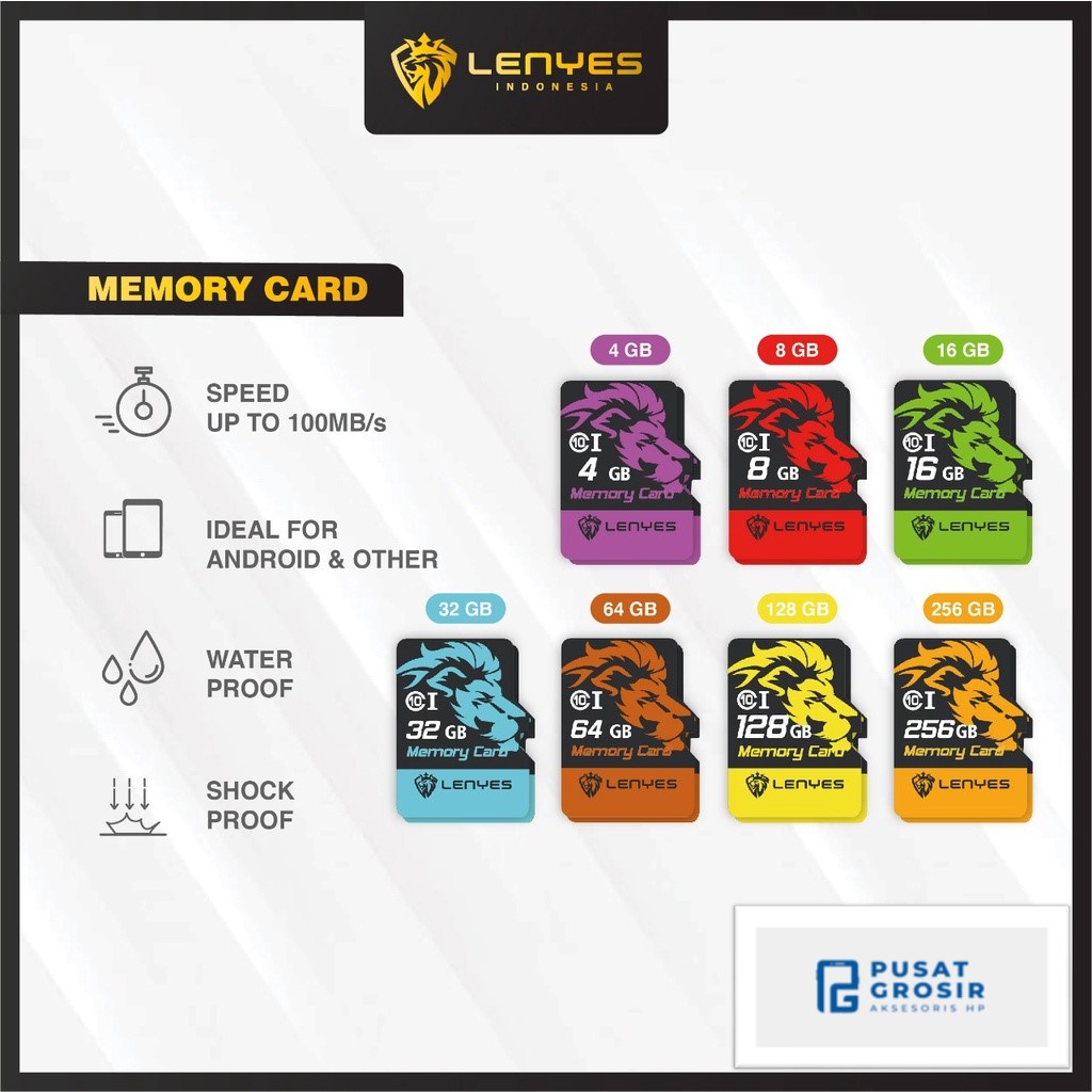 Memory Card LENYES Micro SD Card 4GB/8GB/16GB/32GB/64GB/128GB High ...