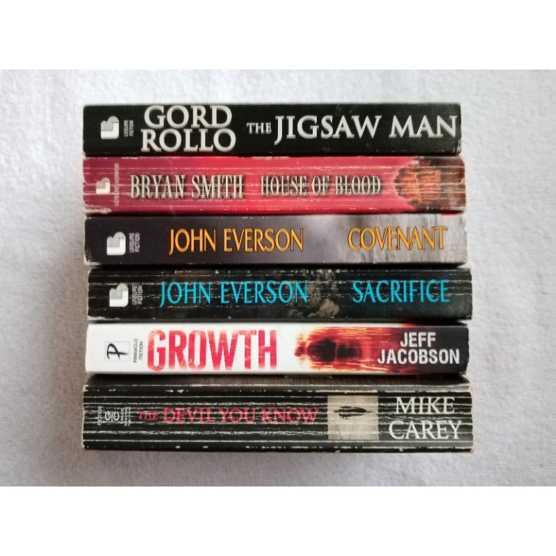 RARE / MODERN HORROR BOOKS (2000s)- John Everson, Gord Rollo, Bryan ...