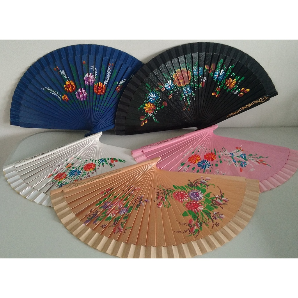 Personal folding shop hand fans