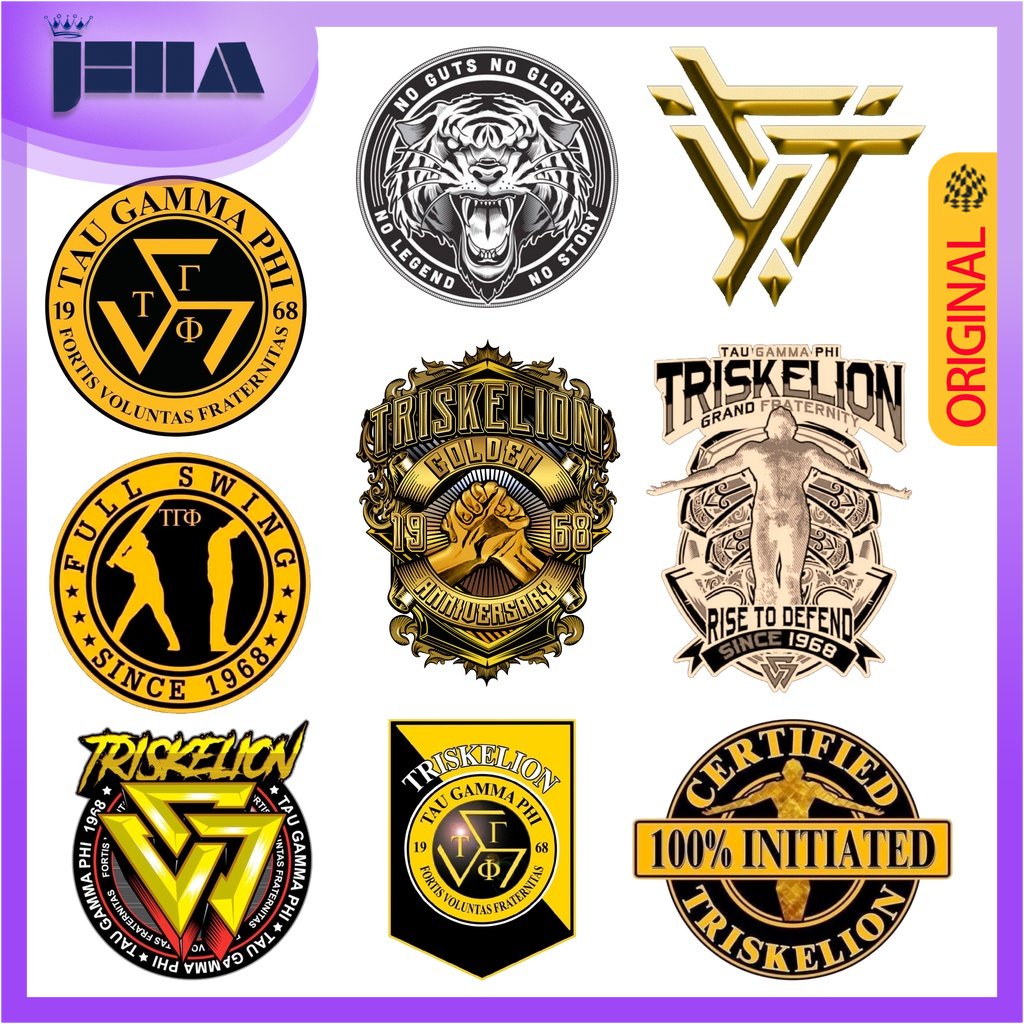 Tau Gamma Phi Sticker car motorcycle waterproof high quality vinyl ...
