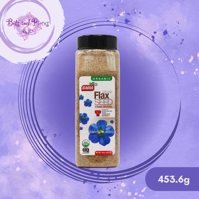 Badia Organic Ground Flax Seed Shopee Philippines