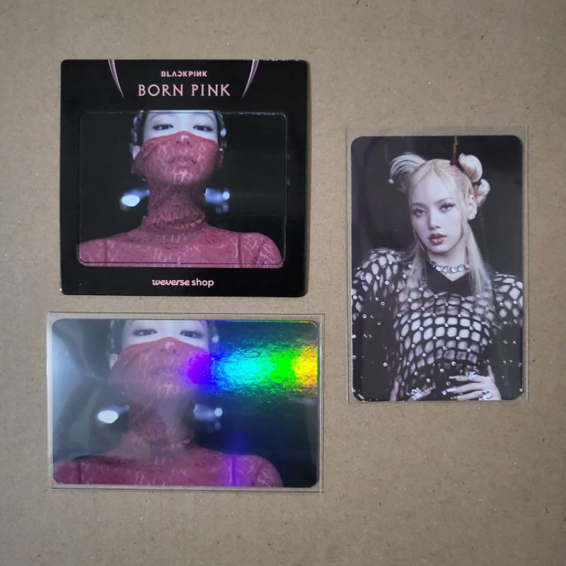 BLACKPINK Born Pink POB Weverse Synnara Photocard (Jennie Lisa