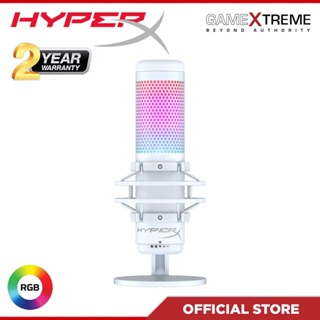 NEW* HyperX QuadCast S Wired Multi-Pattern USB Electret Condenser