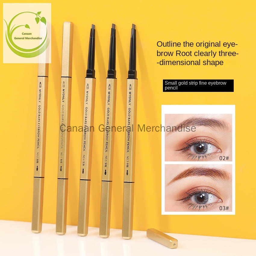 Eyebrow Pencil Eyebrow Pen Waterproof Double head eyebrow pencil Long ...