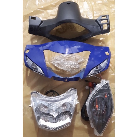 HEADLIGHT COWLING SET DRUM BRAKE FOR WAVE 100/100R WITH SPEEDOMETER AND ...