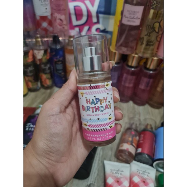TS Happy Birthday bath and body works | Shopee Philippines