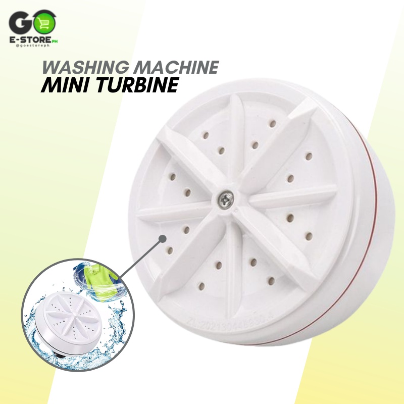 Mini Washing Machine Ultrasonic Turbine Washing Machine Portable Turbo