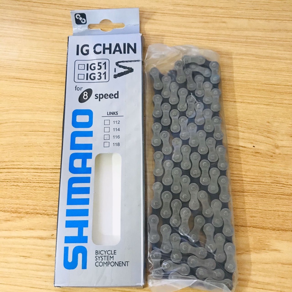 SHIMANO BIKE CHAIN IG51 8s Chain bike chain mtb chain rd chain Shopee Philippines