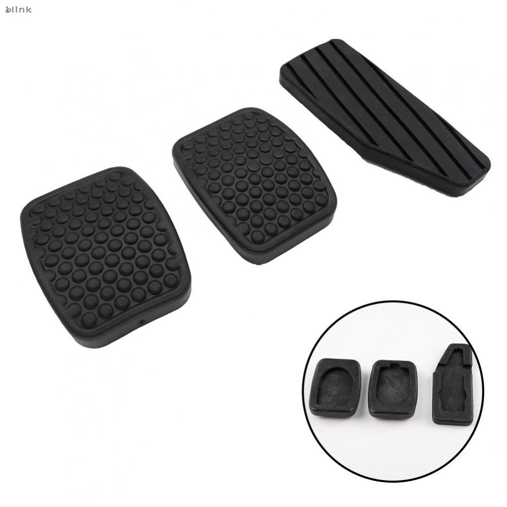 3PCS Car Accelerator Clutch Brake Pedal Rubber Pad Pedal Cover-Kit For ...