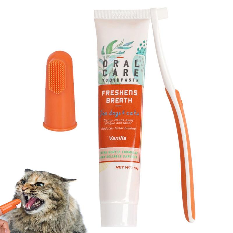 Pet Toothpaste And Toothbrush Dog Toothpaste And Brush Set Dog