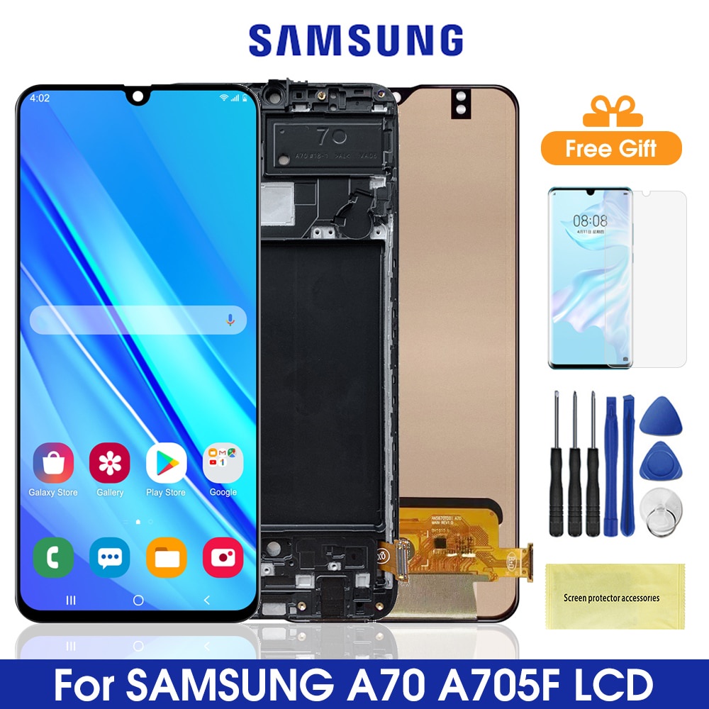 6.7'' Original A705 Lcd For Samsung Galaxy A70 LCD Display Touch Screen ...