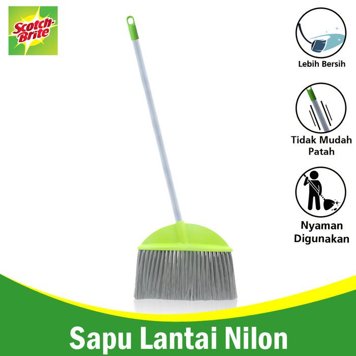PERALATAN 3m Scotch Brite Cleaning Equipment Nylon Broom Set Id47