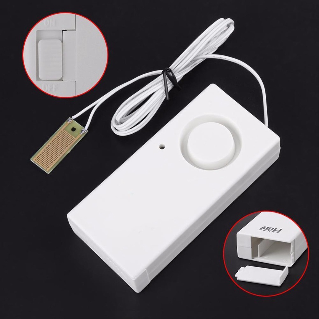 Water Leak Alarm Flood Level Overflow Detector Sensor Pool Home ...