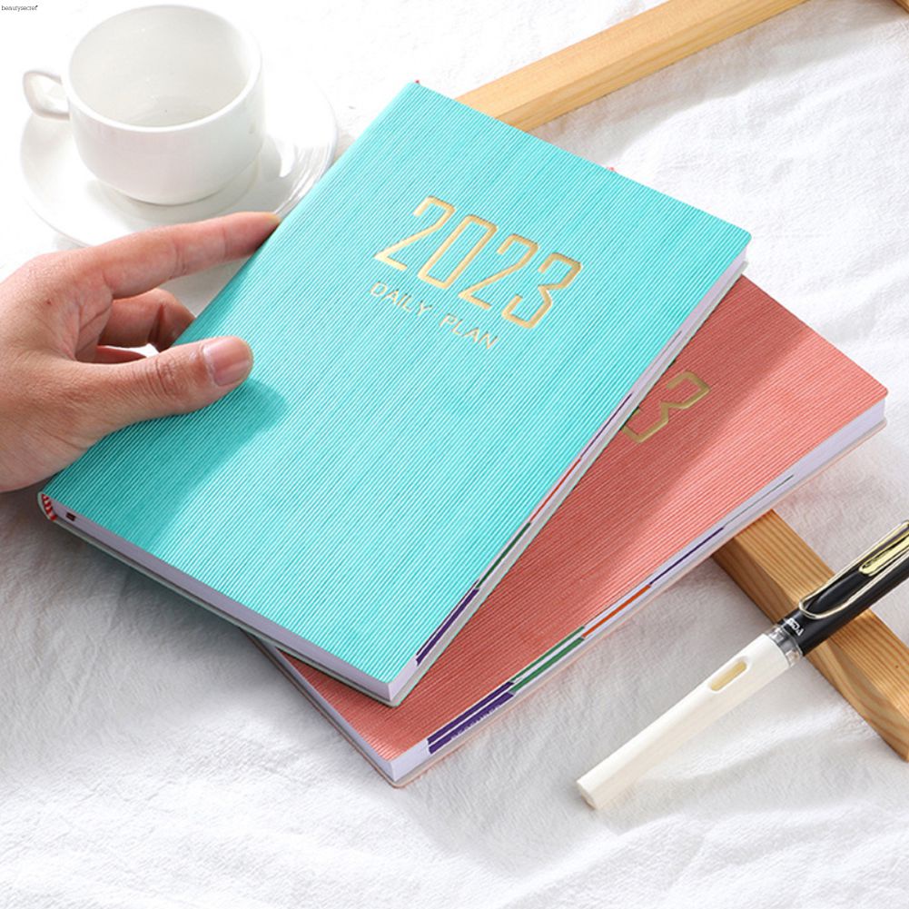 2023 A5 Mini Notebook 365 Days Portable Pocket Notepad Daily Weekly