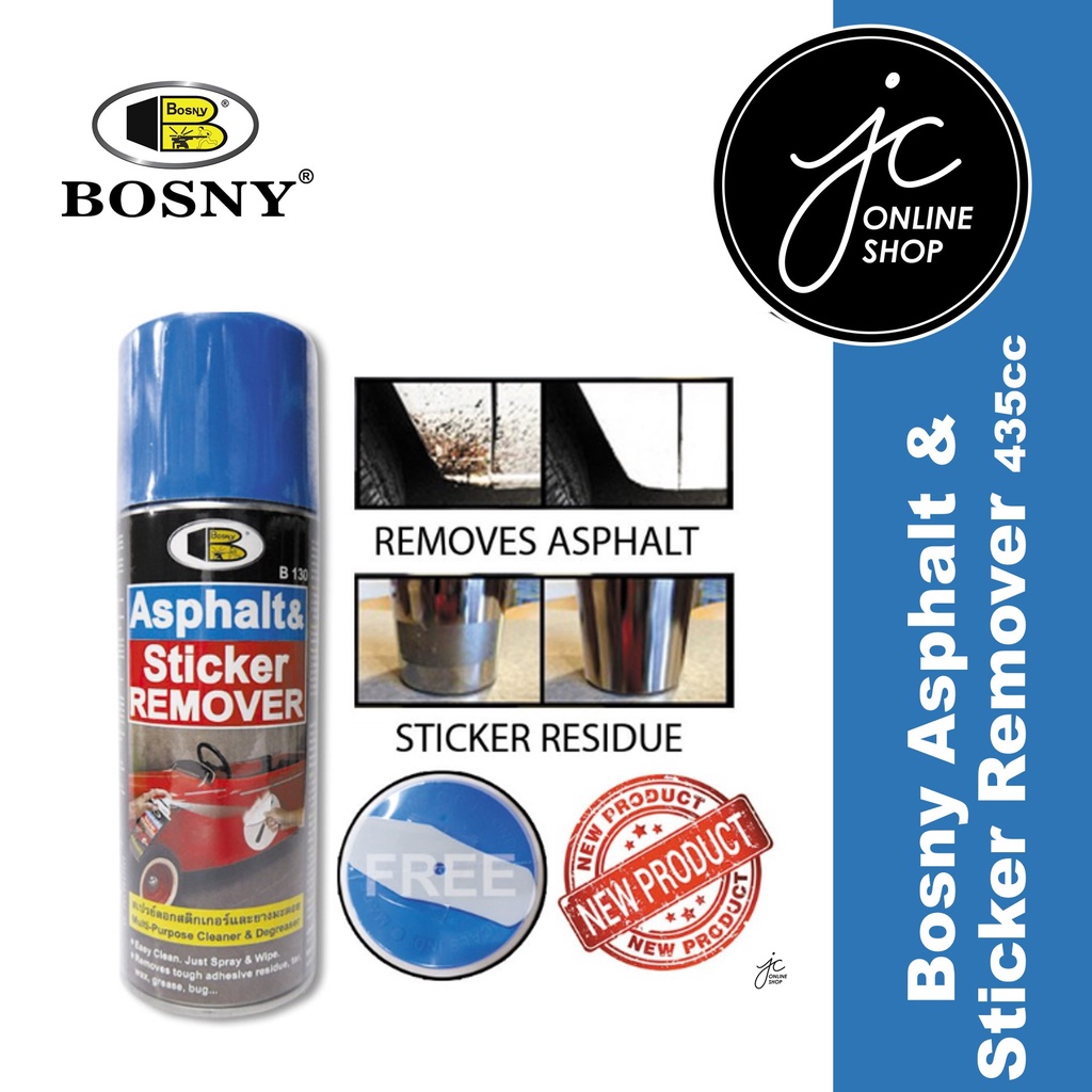 Bosny Asphalt & Sticker Remover Multi-Purpose Cleaner and Degreaser ...