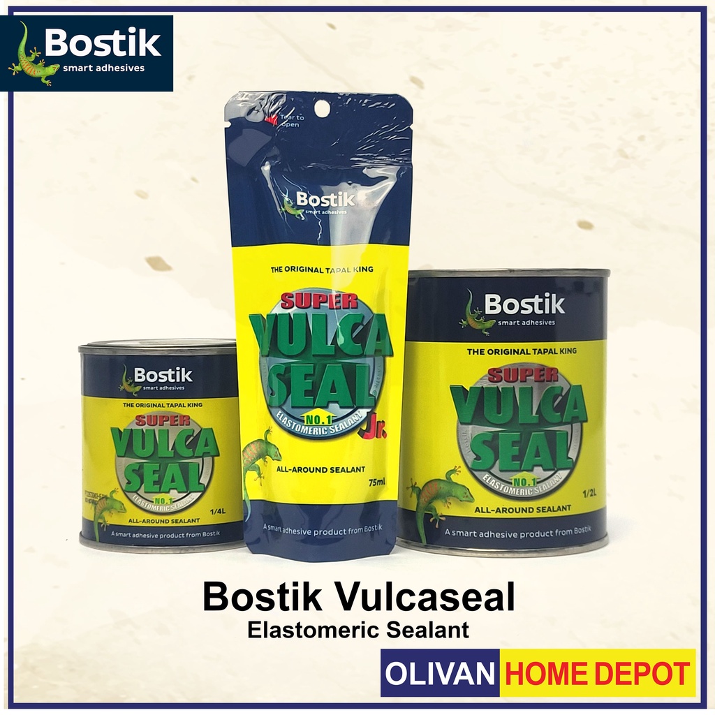 Bostik Super Vulcaseal Sealant (75 mL, 1/4 Liter & 1/2 Liter)