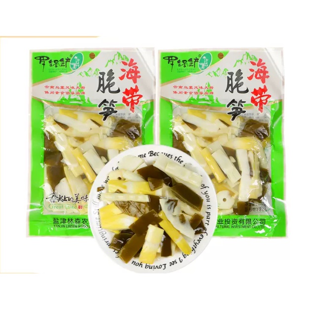 Luo spatula crispy bamboo shoots and kelp (200g) Shopee Philippines