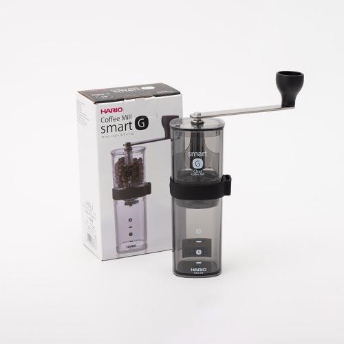 HARIO "Smart G" Ceramic Coffee Mill Coffee Mill Smart G Transparent