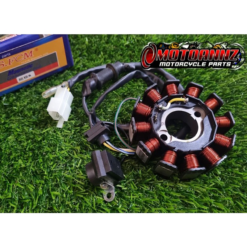 STATOR COIL KYMCO SUPER 8 125/150 (4 WIRES 12 COILS) Shopee Philippines