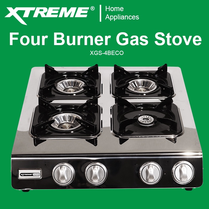 XTREME HOME 4Burner Gas Stove Save more than 30 of Gas with Automatic
