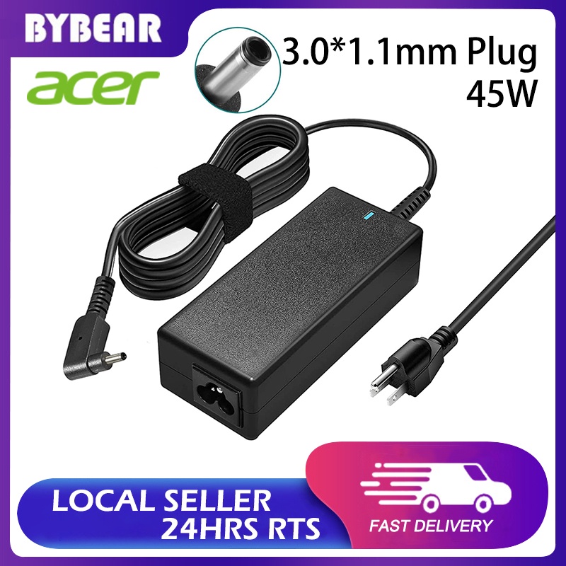 ACER Laptop Charger Aspire 5 Adapter 19V 2.37A 45W 3.0x1.1mm for Aspire
